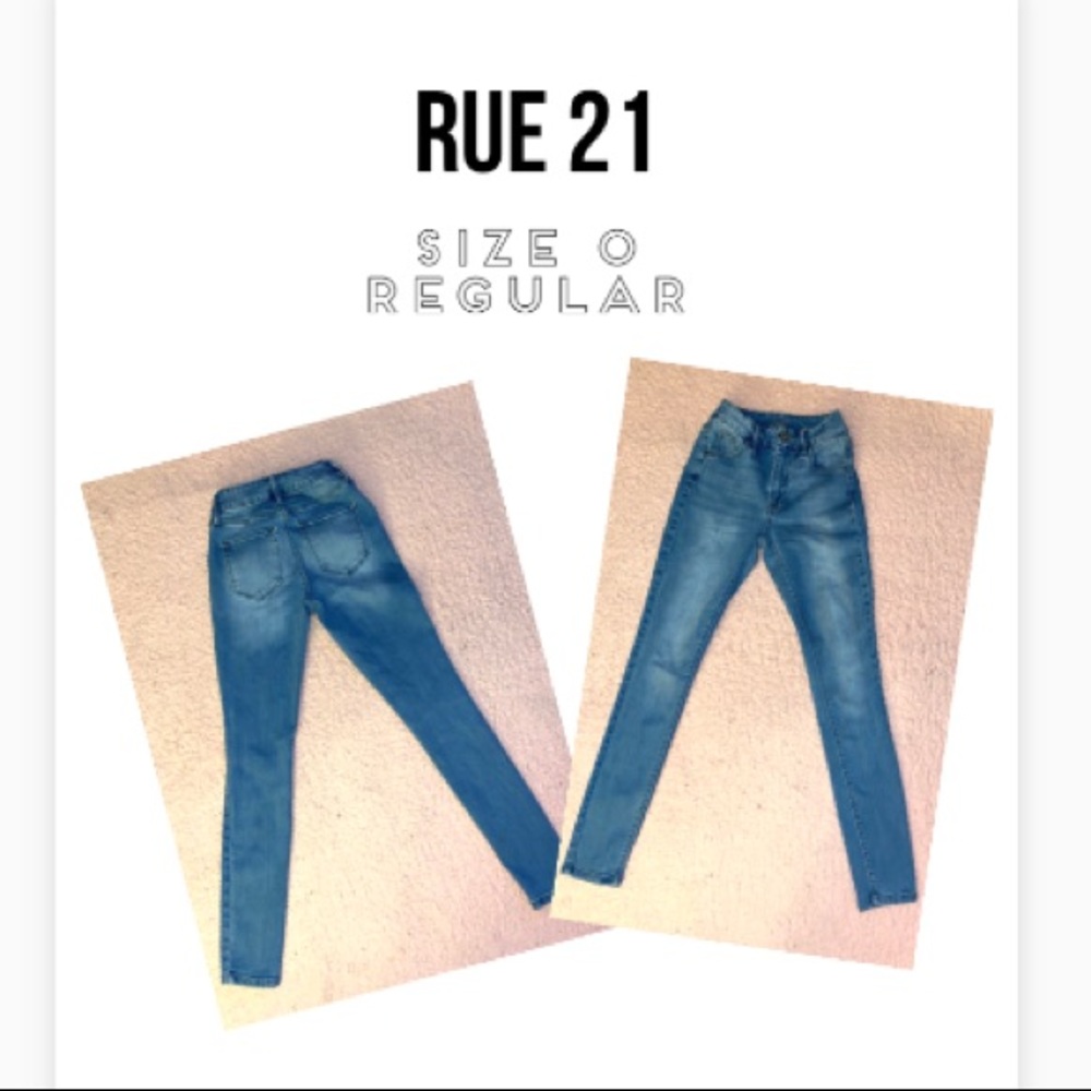 RUE 21 Curvy High Rise Jegging